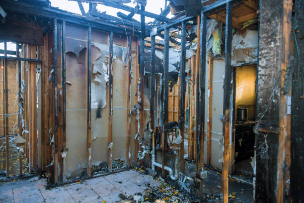 Professional Emergency Fire Cleanup technician working in Auburndale, FL